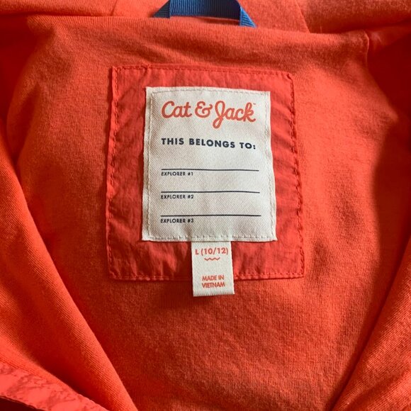 Cat & Jack Colorblock Pullover Jacket - Boys Size Large (10/12) - Picture 5 of 8